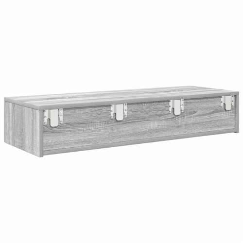 Zidna polica s ladicama siva sonoma 100x36x19 cm - Sivi hrast sonoma 100 x 36 x 19 cm 1 Cijena