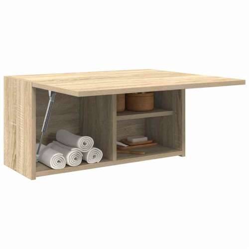 Kupaonski zidni ormarić sonoma hrast 60x25x30 cm izrađeno drvo - sonoma hrast 60 x 25 x 30 cm 1 Cijena