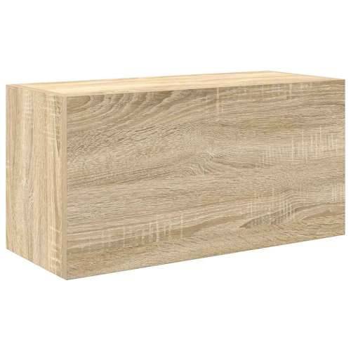 Kupaonski zidni ormarić sonoma hrast 60x25x30 cm izrađeno drvo - sonoma hrast 60 x 25 x 30 cm 1 Cijena