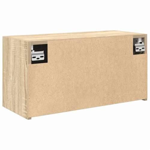 Kupaonski zidni ormarić sonoma hrast 60x25x30 cm izrađeno drvo - sonoma hrast 60 x 25 x 30 cm 1 Cijena