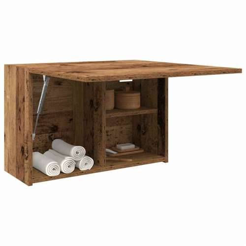 Kupaonski zidni ormarić staro drvo 60x25x40cm konstruirano drvo - Staro drvo 60 x 25 x 40 cm 1 Cijena