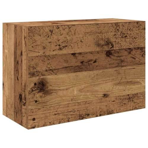 Kupaonski zidni ormarić staro drvo 60x25x40cm konstruirano drvo - Staro drvo 60 x 25 x 40 cm 1 Cijena