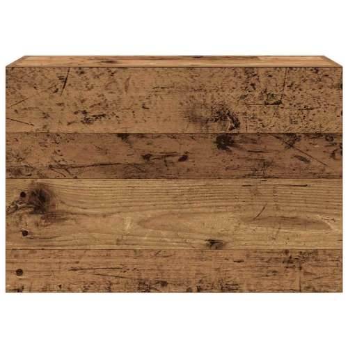 Kupaonski zidni ormarić staro drvo 60x25x40cm konstruirano drvo - Staro drvo 60 x 25 x 40 cm 1 Cijena