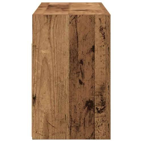 Kupaonski zidni ormarić staro drvo 60x25x40cm konstruirano drvo - Staro drvo 60 x 25 x 40 cm 1 Cijena