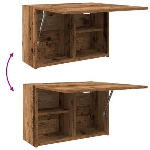 Kupaonski zidni ormarić staro drvo 60x25x40cm konstruirano drvo - Staro drvo 60 x 25 x 40 cm 1 Cijena
