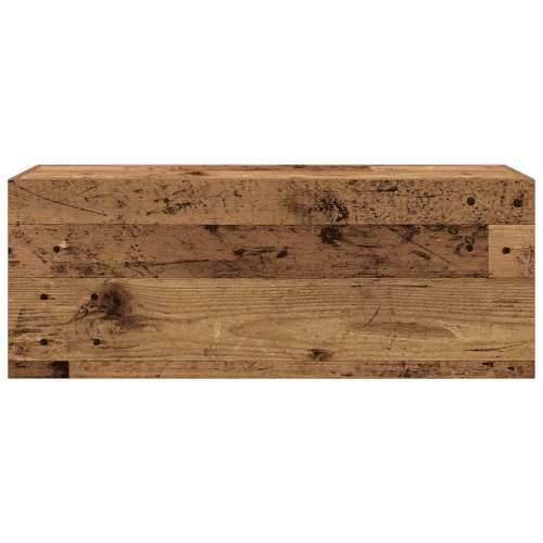 Kupaonski zidni ormarić staro drvo 80x25x30cm konstruirano drvo - Staro drvo 80 x 25 x 30 cm 1 Cijena