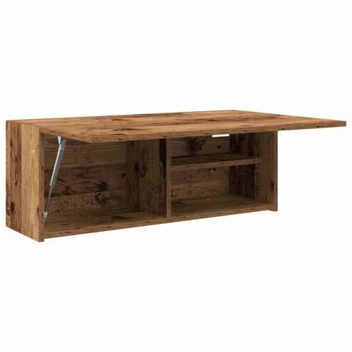 Kupaonski zidni ormarić staro drvo 80x25x30cm konstruirano drvo - Staro drvo 80 x 25 x 30 cm 1 Cijena