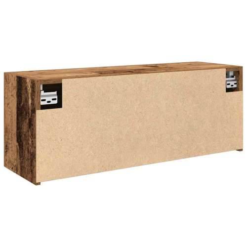 Kupaonski zidni ormarić staro drvo 80x25x30cm konstruirano drvo - Staro drvo 80 x 25 x 30 cm 1 Cijena