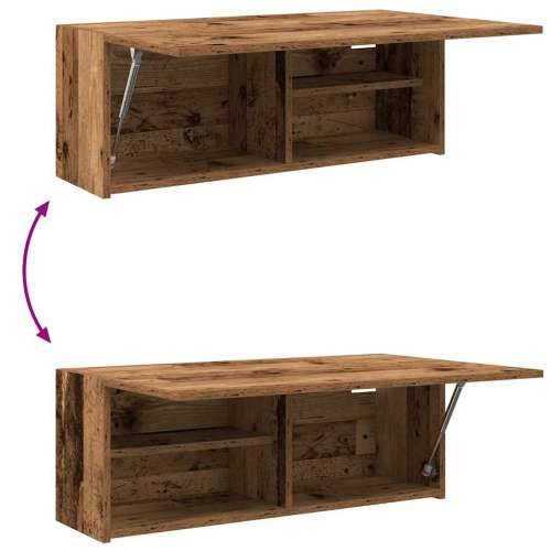 Kupaonski zidni ormarić staro drvo 80x25x30cm konstruirano drvo - Staro drvo 80 x 25 x 30 cm 1 Cijena