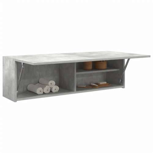Kupaonski zidni ormarić beton sivi konstruirano drvo - Beton siva 100 x 25 x 30 cm 1 Cijena