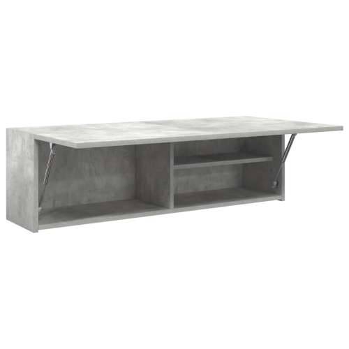Kupaonski zidni ormarić beton sivi konstruirano drvo - Beton siva 100 x 25 x 30 cm 1 Cijena