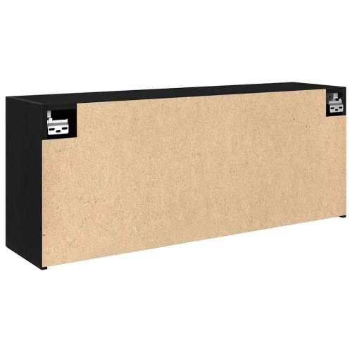 Kupaonski zidni ormarić crni 100x25x40 cm izrađeno drvo - Crna 100 x 25 x 40 cm 1 Cijena
