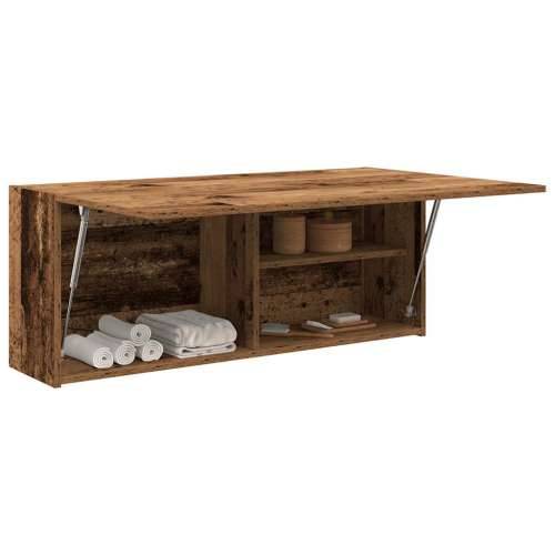 Kupaonski zidni ormarić staro drvo konstruirano drvo - Staro drvo 100 x 25 x 40 cm 1 Cijena