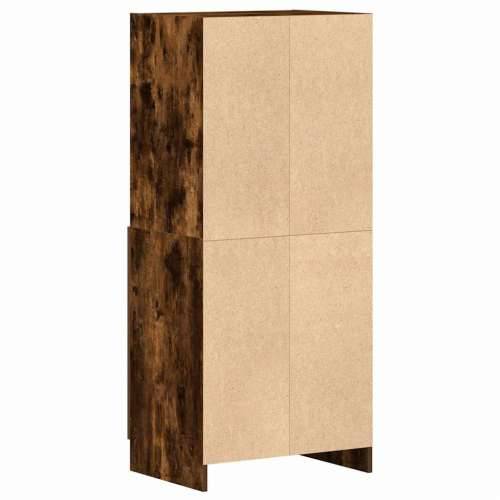 Kuhinjski ormarić dimljeni hrast 57x41,5x131,5 cm drveni - Dimljeni hrast 1 Cijena