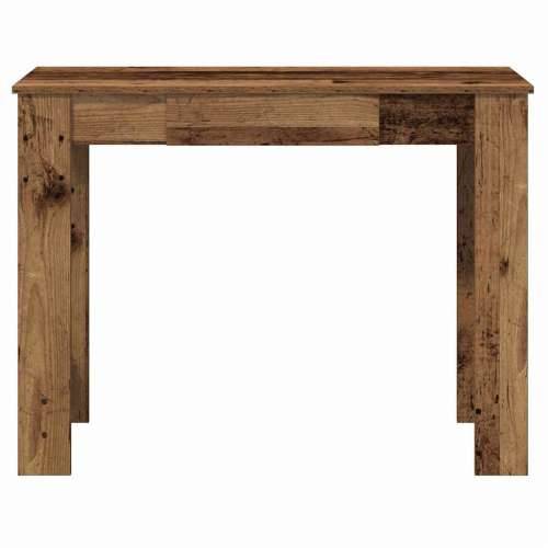 Radni stol boja starog drva 100x45x75 cm konstruirano drvo - Staro drvo Cijena