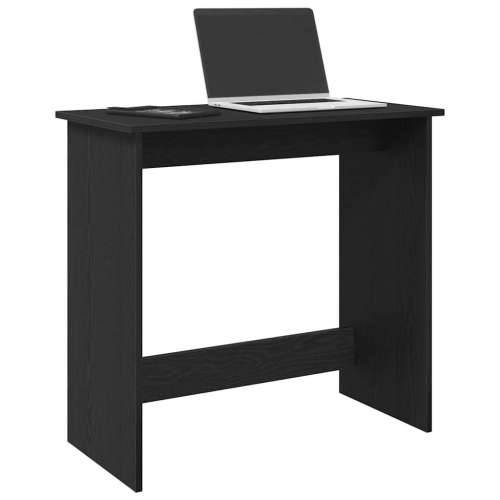 Radni stol crni 80 x 40 x 75 cm od iverice - Crna Cijena