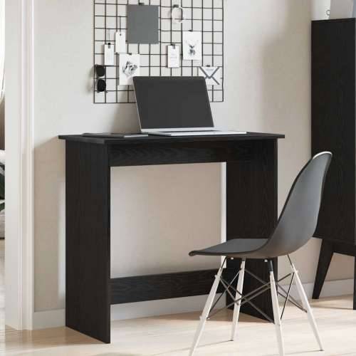 Radni stol crni 80 x 40 x 75 cm od iverice - Crna Cijena