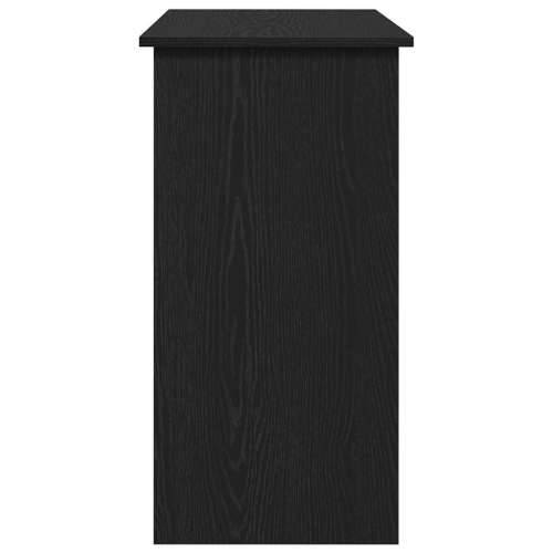 Radni stol crni 80 x 40 x 75 cm od iverice - Crna Cijena