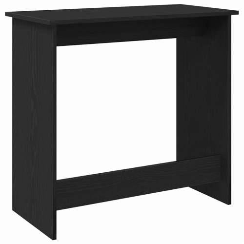 Radni stol crni 80 x 40 x 75 cm od iverice - Crna Cijena