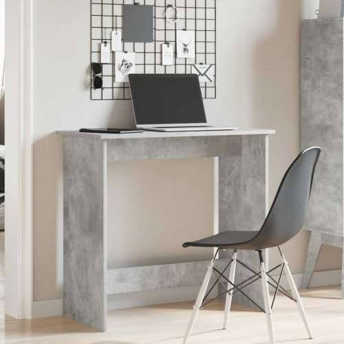 Radni stol siva boja betonai 80 x 40 x 75 cm od iverice - Beton siva Cijena