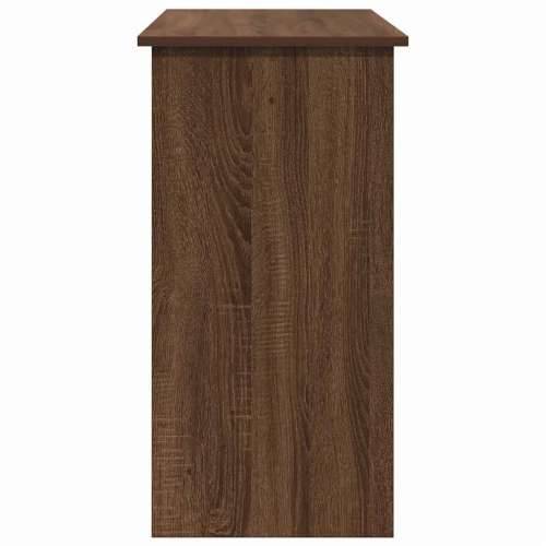Radni stol boja smeđeg hrast 80x40x75 cm od konstruiranog drva - Smeđi hrast Cijena