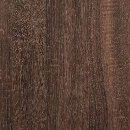 Radni stol boja smeđeg hrast 80x40x75 cm od konstruiranog drva - Smeđi hrast Cijena