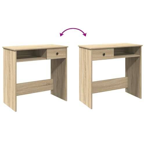 Radni stol boja hrasta sonome 80 x 40 x 75 cm od iverice - sonoma hrast Cijena