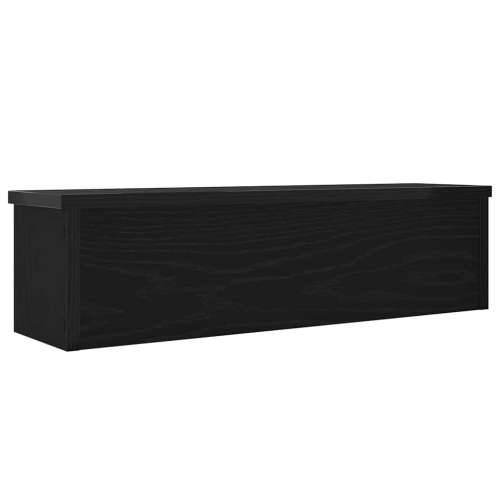 Kuhinjski stalak za slaganje crni 50x15x16 cm konstruirano drvo - Crna 50 x 15 x 16 cm 1 Cijena