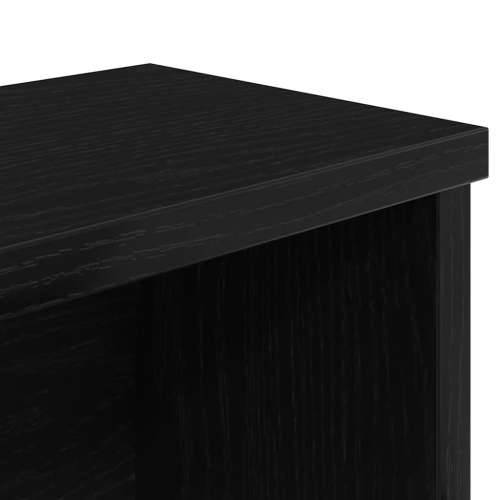 Kuhinjski stalak za slaganje crni 50x15x16 cm konstruirano drvo - Crna 50 x 15 x 16 cm 1 Cijena