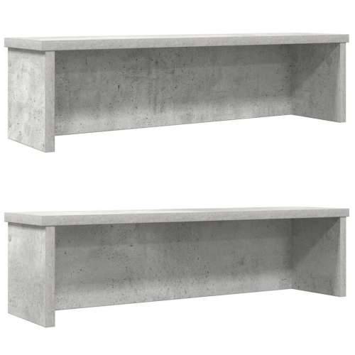 Kuhinjski stalci koji se mogu složiti 2 kom 50x15x16 cm - Beton siva 50 x 15 x 16 cm 2 Cijena