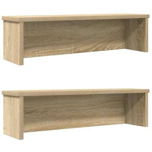 Kuhinjski stalci koji se mogu složiti 2 kom 60x15x16 cm - sonoma hrast 60 x 15 x 16 cm 2 Cijena