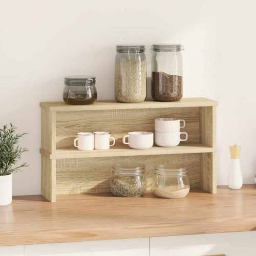 Kuhinjski stalci koji se mogu složiti 2 kom 60x15x16 cm - sonoma hrast 60 x 15 x 16 cm 2 Cijena