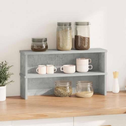 Kuhinjski stalci koji se mogu složiti 2 kom 60x15x16 cm - Beton siva 60 x 15 x 16 cm 2 Cijena