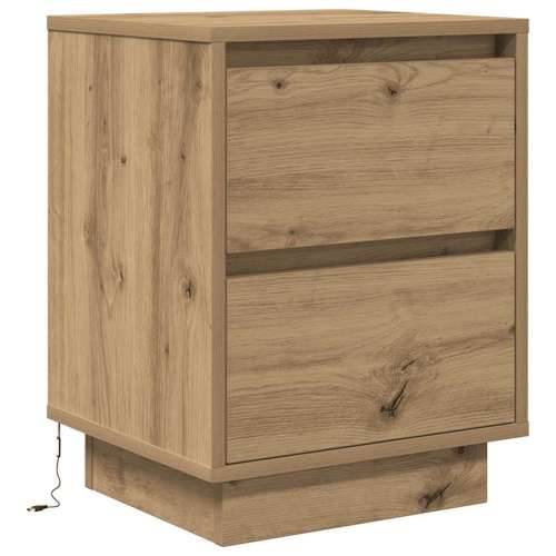 TV ormarić s LED svjetlima boja artisan hrasta 38x34x50 cm - hrast artisan 1 50 cm Cijena