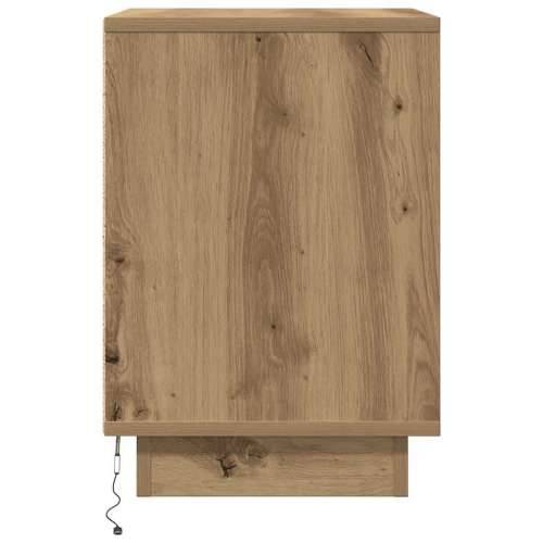 TV ormarić s LED svjetlima boja artisan hrasta 38x34x50 cm - hrast artisan 1 50 cm Cijena