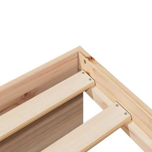 Dnevni krevet s madracem 90 x 190 cm od masivne borovine - Prirodna 90 x 190 cm Cijena