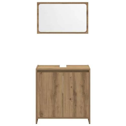 3-dijelni set kupaonskog namještaja käsityöläinen tammi - hrast artisan 3 Cijena