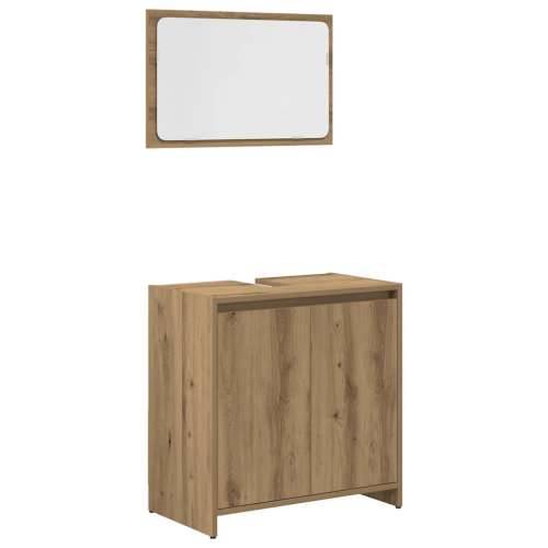 3-dijelni set kupaonskog namještaja käsityöläinen tammi - hrast artisan 3 Cijena