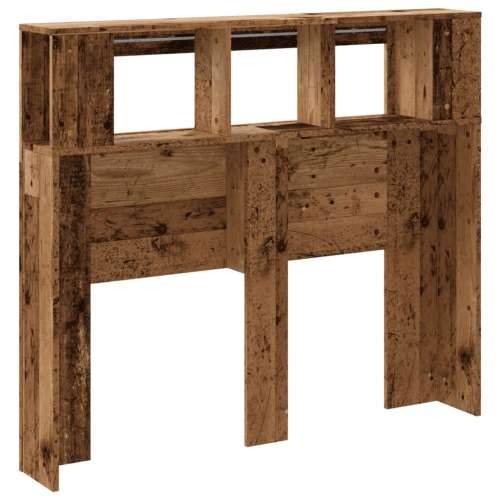 LED uzglavlje boja drva 120x18,5x103,5 cm konstruirano drvo - Staro drvo 120 x 103.5 cm 1 Cijena