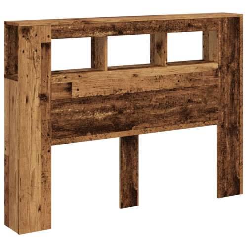 LED uzglavlje boja drva 140x18,5x103,5 cm konstruirano drvo - Staro drvo 140 x 103.5 cm 1 Cijena