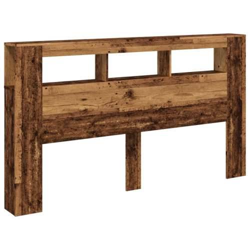 LED uzglavlje boja drva 180x18,5x103,5 cm konstruirano drvo - Staro drvo 180 x 103.5 cm 1 Cijena