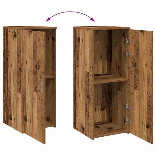 Ormarić za pohranu boja drva 40x45x103,5 cm konstruirano drvo - Staro drvo 40 x 45 x 103.5 cm 1 Cijena