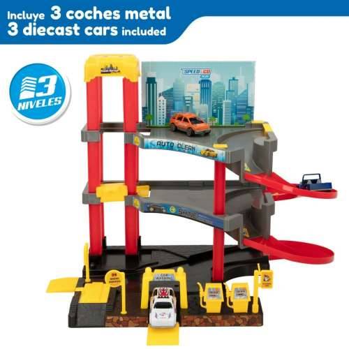 Garažno Parkiralište s Vozilima Speed & Go 37 x 29 x 25 cm (4 kom.) Cijena