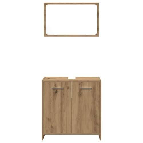 3-dijelni set kupaonskog namještaja käsityöläinen tammi - hrast artisan 3 Cijena