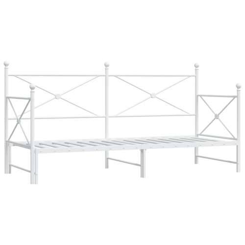 Krevet na rasklapanje bez madraca bijeli 90x190 cm čelik - Bijela 90 x 190 cm s krevetom na izvlačenje Cijena