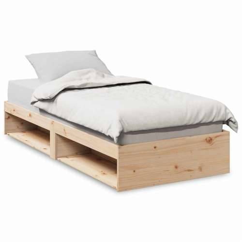 Dnevni krevet bez madraca 90 x 190 cm od masivne borovine - Prirodna 90 x 190 cm Cijena