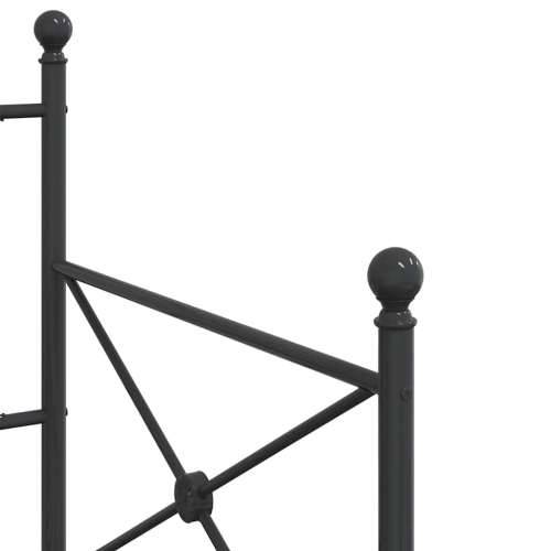 Dnevni krevet bez madraca crni 90x190 cm čelik - Crna 90 x 190 cm bez madraca na kotačićima Cijena