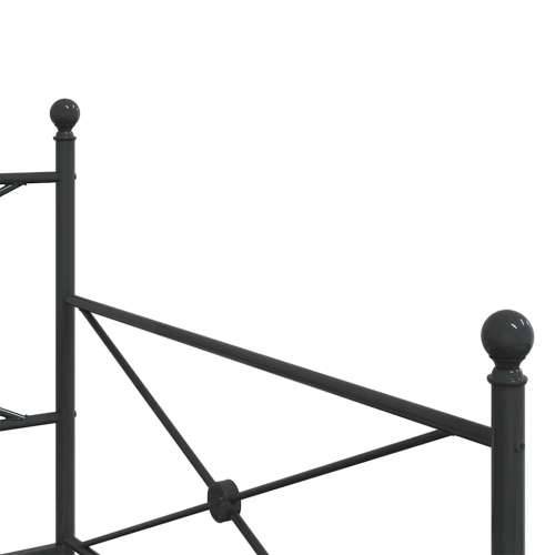 Krevet na rasklapanje bez madraca crni 107x203 cm čelik - Crna 107 x 203 cm s krevetom na izvlačenje Cijena