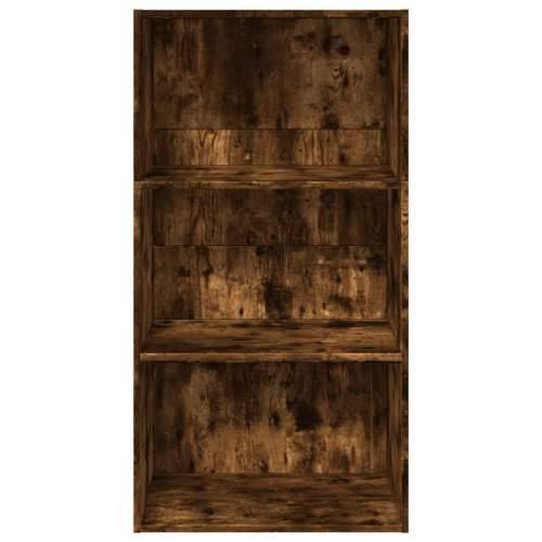 Regal za knjige boja hrasta 60x30x114 cm od konstruiranog drva - Dimljeni hrast 1 114 cm 60 cm Cijena