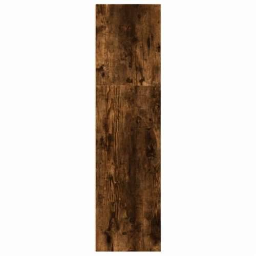 Regal za knjige boja hrasta 60x30x114 cm od konstruiranog drva - Dimljeni hrast 1 114 cm 60 cm Cijena